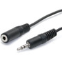 StarTech.com Audio cable - mini-phone stereo 3.5 mm (F) - mini-phone stereo 3.5 mm (M) - 1.8 m - Extend the connection distance your - (Fleet Network)