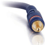 C2G Velocity Digital Audio Coax Interconnect Cable - 3 ft Coaxial Audio Cable - First End: 1 x RCA Male - Second End: 1 x RCA Male - (29114)