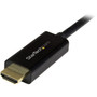StarTechcom 3ft 1m DisplayPort to HDMI Cable 4K 30Hz Video DP 12 to HDMI Adapter Cable Converter for HDMI MonitorDisplay - to DP2HDMM1MB