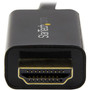StarTechcom Mini DisplayPort to HDMI Converter Cable - 6 ft 2m - 4K - Eliminate clutter by connecting your PC directly to an HDMI a MDP2HDMM2MB