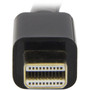 StarTechcom Mini DisplayPort to HDMI Converter Cable - 6 ft 2m - 4K - Eliminate clutter by connecting your PC directly to an HDMI a MDP2HDMM2MB