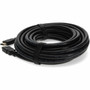 AddOn 762m 2500ft HDMI 13 Male to Male Black Cable - 25 ft HDMI AV Cable for AudioVideo Device HDTV Blu-ray Player DVD - 1 x HDMI2HDMI25F