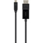 Belkin USB-C to DisplayPort Cable - 5.9 ft DisplayPort/USB A/V Cable for Monitor, Notebook, Projector, HDTV, Smartphone, Tablet, - 1 x (Fleet Network)