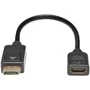 Tripp Lite P136-001 DisplayPort to HDMI Video Adapter Converter MF 1 ft Black - 1 ft DisplayPortHDMI AV Cable for AudioVideo - P136-001