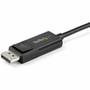 StarTech.com 3ft (1m) USB C to DisplayPort 1.4 Cable 8K 60Hz/4K - Reversible DP to USB-C or USB-C to DP Video Adapter Cable - USB C to (CDP2DP141MBD)