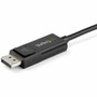 StarTech.com 6ft (2m) USB C to DisplayPort 1.4 Cable 8K 60Hz/4K - Reversible DP to USB-C or USB-C to DP Video Adapter Cable - USB C to (CDP2DP142MBD)