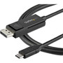 StarTechcom 6ft 2m USB C to DisplayPort 12 Cable 4K 60Hz - Reversible DP to USB-C  USB-C to DP Video Adapter Monitor Cable - USB CDP2DP2MBD
