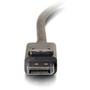 C2G 3ft DisplayPort Male to HD Male Adapter Cable - Black - 3 ft DisplayPortHDMI AV Cable for Notebook TV Projector AudioVideo - 54325