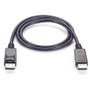 Black Box DisplayPort Cable Male/Male 30 AWG 3-ft - 3 ft DisplayPort A/V Cable for Computer, Desktop Computer, Notebook, Monitor, KVM (VCB-DP2-0003-MM)