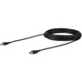 StarTech.com 15 m (49.2 ft.) Active Optical DisplayPort 1.4 Cable - 49.2 ft Fiber Optic A/V Cable for Notebook, Audio/Video Device, - (DP14MM15MAO)