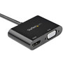 StarTechcom DisplayPort to HDMI VGA Adapter - DP 12 HBR2 to HDMI 20 4K 60Hz or VGA Monitor Converter - Digital Video Display - 12 DP2VGAHD20