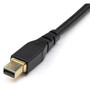 StarTechcom 3ft 1m VESA Certified Mini DisplayPort to DisplayPort 14 Cable 8K 60Hz HBR3 HDR Super UHD 4K 120Hz mDP to DP Slim -  DP14MDPMM1MB