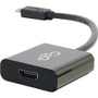 C2G USB 3.1 USB C to HDMI Audio/Video Adapter 4K 30Hz - Black TAA - 6" HDMI/USB AV/Data Transfer Cable for Audio/Video Device, HDTV, - (29474)
