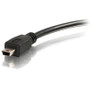 C2G USB Cable - Type A Male - Mini Type B Male USB - 2m - Black (27005)