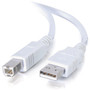 C2G USB 20 Cable - Type A Male USB - Type B Male USB - 5m - White 13401