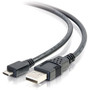 C2G USB Cable - Type A Male USB - Micro Type B Male USB - 1m - Black 27364