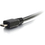 C2G USB Cable - Type A Male USB - Micro Type B Male USB - 1m - Black 27364