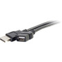 C2G USB Extension Cable - Type A Male USB - Type A Female USB - 2m - Black (Fleet Network)