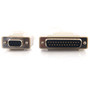 C2G Null Modem Cable - DB-25 Male - DB-9 Female - 183m - Beige 03019