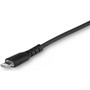 StarTechcom 3 foot1m Durable Black USB-C to Lightning Cable Rugged Heavy Duty ChargingSync Cable for Apple iPhoneiPad MFi - fiber RUSBCLTMM1MB