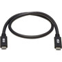 Tripp Lite USB-C To USB-C Cable MM - USB 31 Gen 2 10 Gbps Thunderbolt 3 20 in - 17 ft USB Data Transfer Cable for Smartphone U420-20N-G2-5A