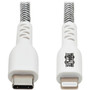 Tripp Lite Heavy-Duty USB-C to C94 Lightning Cable MM 10 ft - 10 ft LightningUSB-C Data Transfer Cable for Charger iPhone Car M102-010-HD