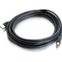 C2G USB 2.0 Cable - Type A Male USB - Type B Male USB - 3m - Black (28103)