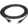 Black Box USB 20 Extension Cable - Type A Male to Type A Female Black 10-ft 30-m - 10 ft USB Data Transfer Cable - First End 1 USB05E-0010