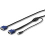 StarTech.com 10 ft. (3 m) USB KVM Cable for StarTech.com Rackmount Consoles - VGA and USB KVM Console Cable (RKCONSUV10) - 9.8 ft KVM (Fleet Network)