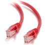 C2G Cat5e Patch Cable - RJ-45 Male Network - RJ-45 Male Network - 0.91m - Red (15223)