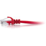 C2G Cat5e Patch Cable - RJ-45 Male Network - RJ-45 Male Network - 3.05m - Red (15203)