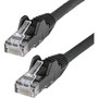 StarTechcom 7ft CAT6 Ethernet Cable - Black Snagless Gigabit - 100W PoE UTP 650MHz Category 6 Patch Cord UL Certified WiringTIA -  N6PATCH7BK