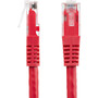 StarTech.com 6ft CAT6 Ethernet Cable - Red Molded Gigabit - 100W PoE UTP 650MHz - Category 6 Patch Cord UL Certified Wiring/TIA - 6ft (C6PATCH6RD)