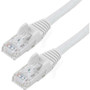 StarTech.com 3ft CAT6 Ethernet Cable - White Snagless Gigabit - 100W PoE UTP 650MHz Category 6 Patch Cord UL Certified Wiring/TIA - & (Fleet Network)