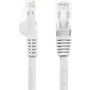 StarTech.com 3ft CAT6 Ethernet Cable - White Snagless Gigabit - 100W PoE UTP 650MHz Category 6 Patch Cord UL Certified Wiring/TIA - & (N6PATCH3WH)
