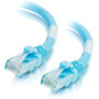 C2G 3ft Cat6a Snagless Unshielded UTP Network Patch Cable - Aqua - 3 ft Category 6a Network Cable for Network Device - First End 1 00759