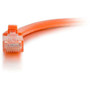 C2G Cat6 Patch Cable - RJ-45 Male - RJ-45 Male - 3048cm - Orange 27810