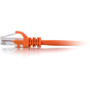 C2G Cat6 Patch Cable - RJ-45 Male - RJ-45 Male - 3048cm - Orange 27810