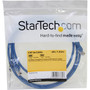 StarTechcom 6 ft Blue Snagless Cat5e UTP Patch Cable - Category 5e - 6 ft - 1 x RJ-45 - 1 x RJ-45 - Blue RJ45PATCH6