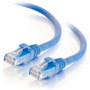 C2G Cat6 Patch Cable - RJ-45 Male Network - RJ-45 Male Network - 7.62m - Blue (Fleet Network)