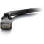 25 Ft Black Cat6a Snagless Unshielded UTP Network Patch Cable For Everyday Ethernet Use And Easy Installation Category Device 00737