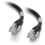 C2G 6in Cat6a Snagless Shielded STP Network Patch Cable - Black - 6 Category 6a Network Cable for Network Device - First End 1 x - 00975