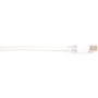 Black Box Connect Cat6 UTP Patch Network Cable - 6 ft Category 6 Network Cable for Network Device - First End 1 x RJ-45 Male Network CAT6PC-006-WH