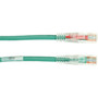Black Box GigaBase 3 Cat5e UTP Patch Network Cable - 20 ft Category 5e Network Cable for Patch Panel Wallplate Network Device - 1 x C5EPC70-GN-20