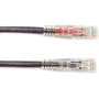 Black Box GigaTrue 3 Cat6 UTP Patch Network Cable - 1 ft Category 6 Network Cable for Patch Panel Wallplate Network Device - First C6PC70-VT-01