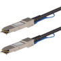 StarTech.com 0.5m QSFP+ to QSFP+ Direct Attach Cable for Juniper EX-QSFP-40GE-DAC-50CM - 40GbE - QSFP+ Copper DAC 40 Gbps - 100% 0.5m (Fleet Network)