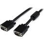 StarTechcom High-Resolution Coaxial SVGA - VGA Monitor cable - HD-15 M - HD-15 M - 18 m - Connect your VGA monitor with the - - MXT101MMHQ