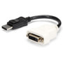StarTechcom DisplayPort to DVI Adapter DisplayPort to DVI-D AdapterVideo Converter 1080p DP 12 to DVI Monitor Latching DP - to  DP2DVI