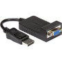 StarTech.com DisplayPort to VGA Adapter, Active DP to VGA Converter, 1080p Video DP to VGA Monitor Dongle, Latching DP Connector, - to (Fleet Network)