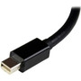StarTechcom Mini DisplayPortreg to DVI Video Adapter Converter - Black Mini DP to DVI - 1920x1200 - Connect a DVI Display to a Mini MDP2DVI3